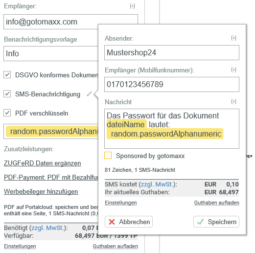 DSGVO konformes Dokument