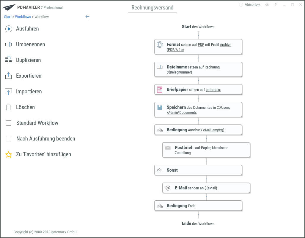 Demo Workflow