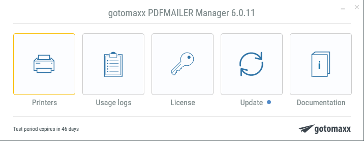 PDFMAILER Update Notification